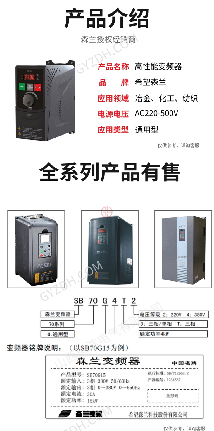 希望森蘭變頻器 希望森蘭變頻器