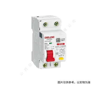 德力西漏電斷路器1P+N DZ47PLE 1P+N D 6A DZ47PLED6